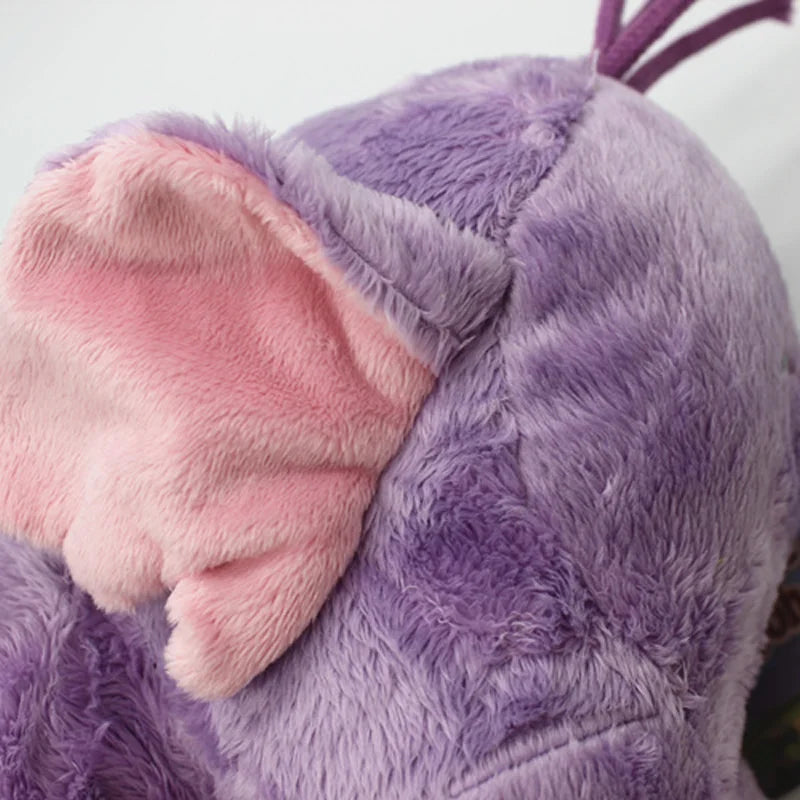 Sitting 35cm Purple Elephant Plush Toys