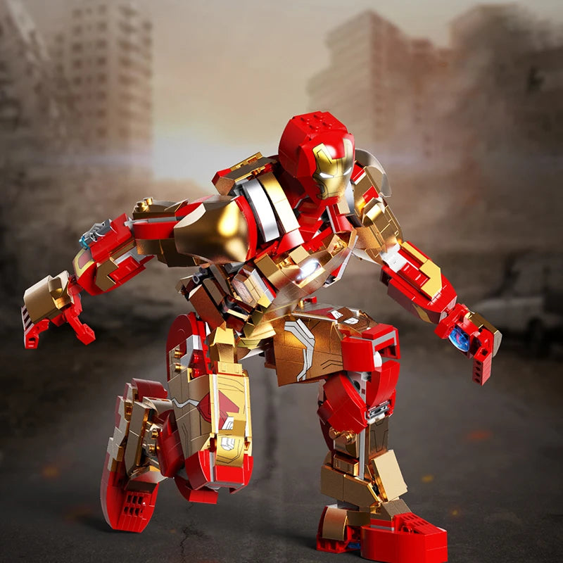 Super Hero Building Blocks Sets Technical Creative Toys