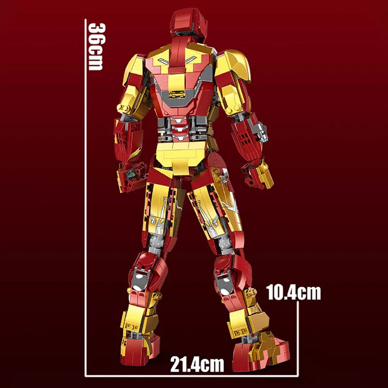 Super Hero Building Blocks Sets Technical Creative Toys