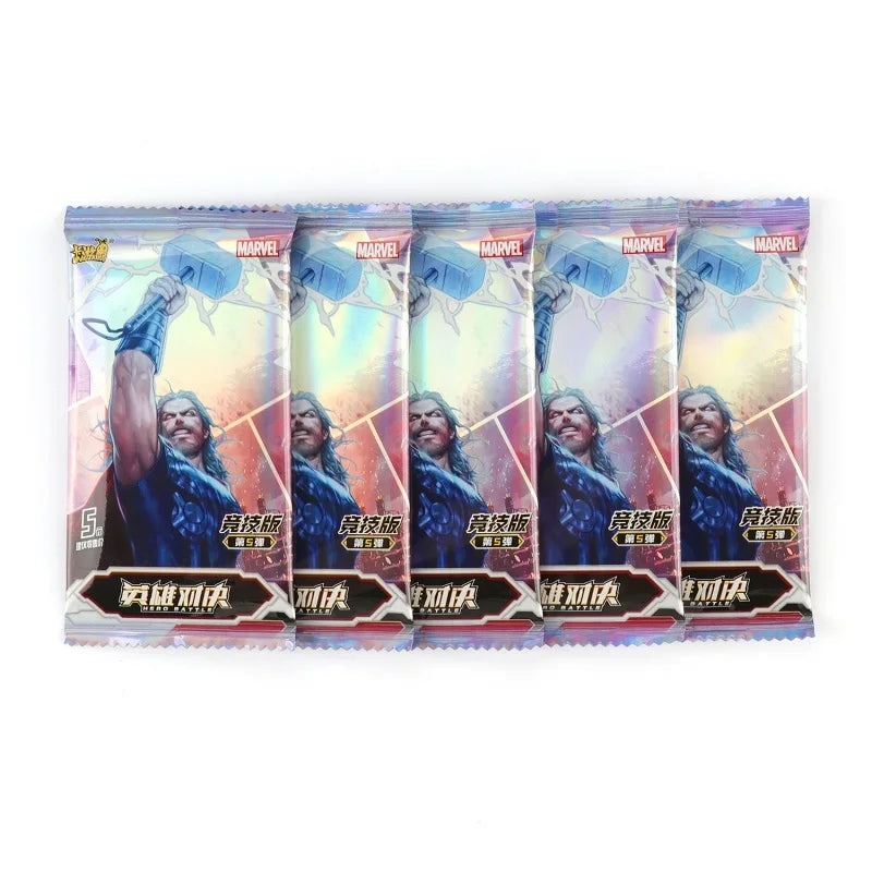 Marvel Card Avengers Set Card Spider-Man, Iron Man