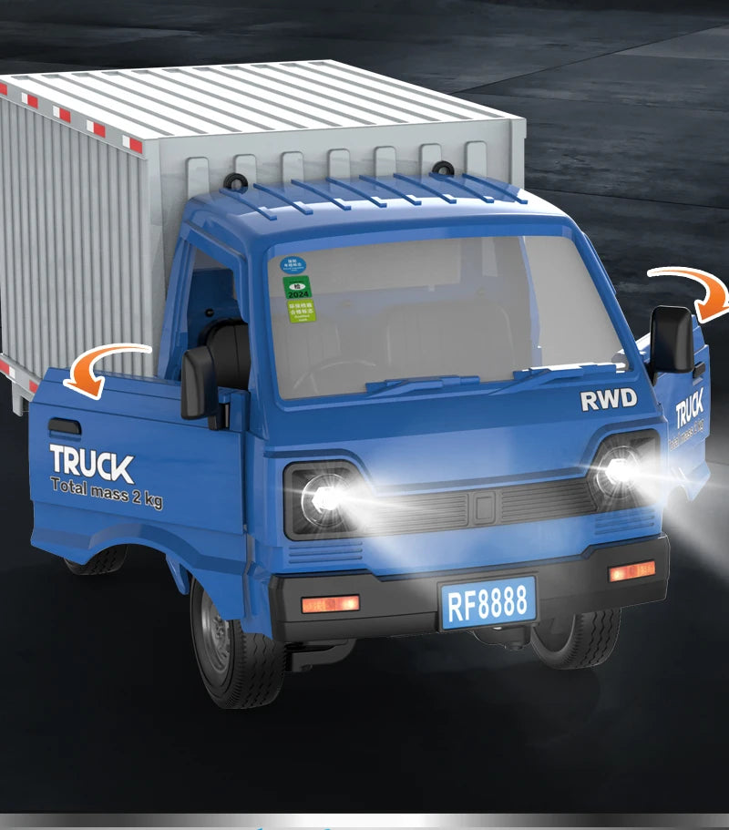 1:16 2.4GHZ RC Car Simulation Climbing Truck With Spray and LED Lights
