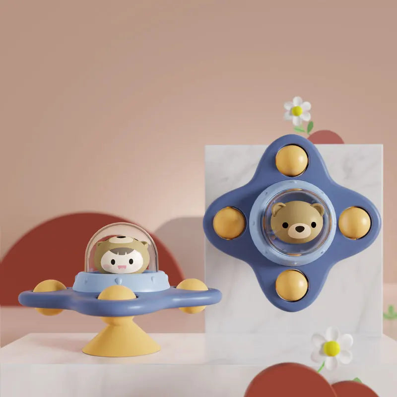 Montessori Toys for Toddlers Games Sensory Toy Funny Suction Cup Spinner