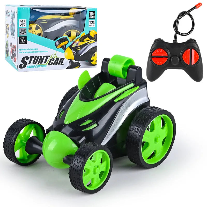 Remote Control Car - Rc Stunt Car, 360 Degree Rotation Racing Car, Flip and Roll