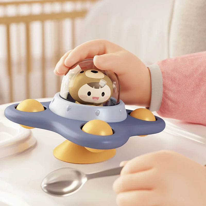 Montessori Toys for Toddlers Games Sensory Toy Funny Suction Cup Spinner
