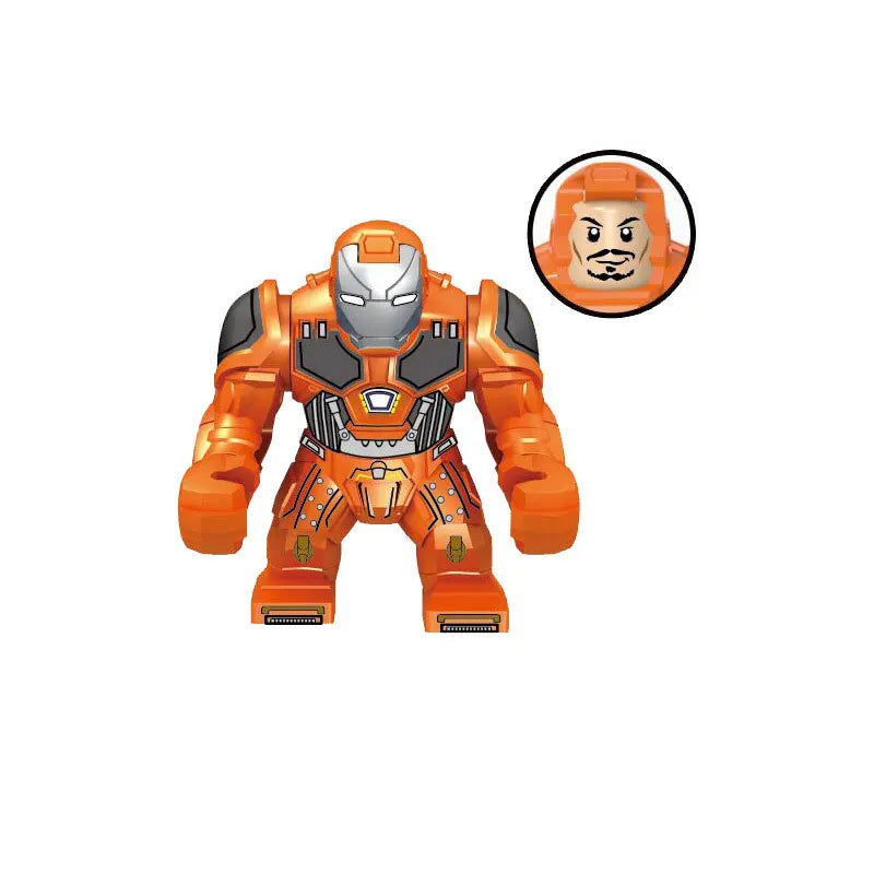 Avenger Superhero Building Block Thor Green Giant Wolverine Action Doll