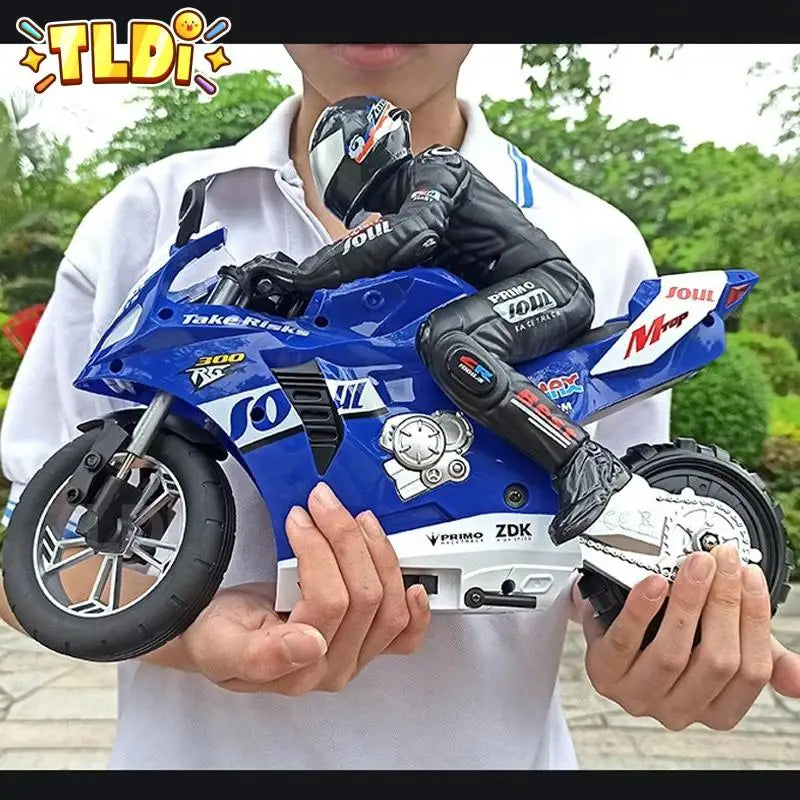 RC Motorcycles Toys, 1/6 Electric, High Speed 4CH Remote Control