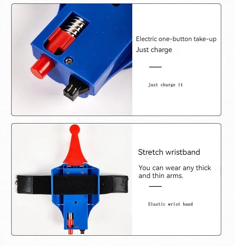 Spiderman Web Shooters Wrist Launcher Shooters Props Shooting Toys