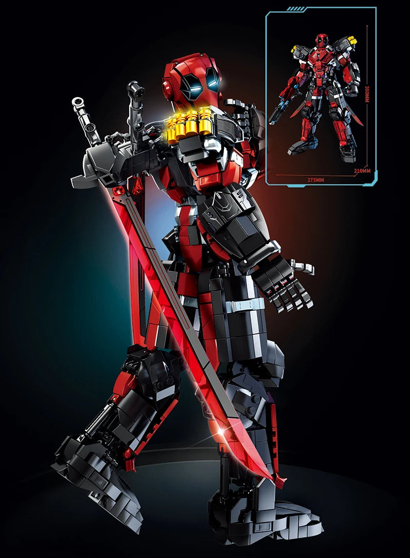 Super Hero Building Blocks Sets Technical Creative Toys