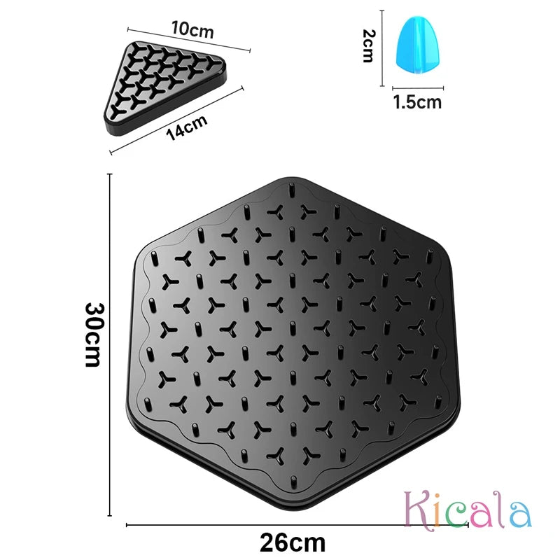 Triggle Rubber Board Game for Kids & Adults Wavelength Board Game