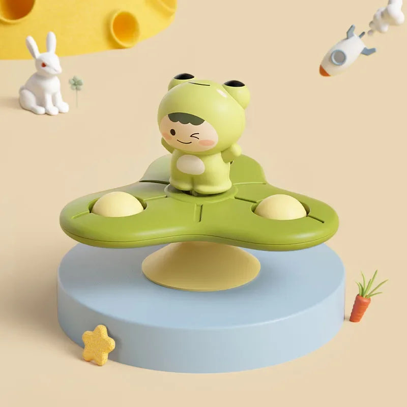 Montessori Toys for Toddlers Games Sensory Toy Funny Suction Cup Spinner