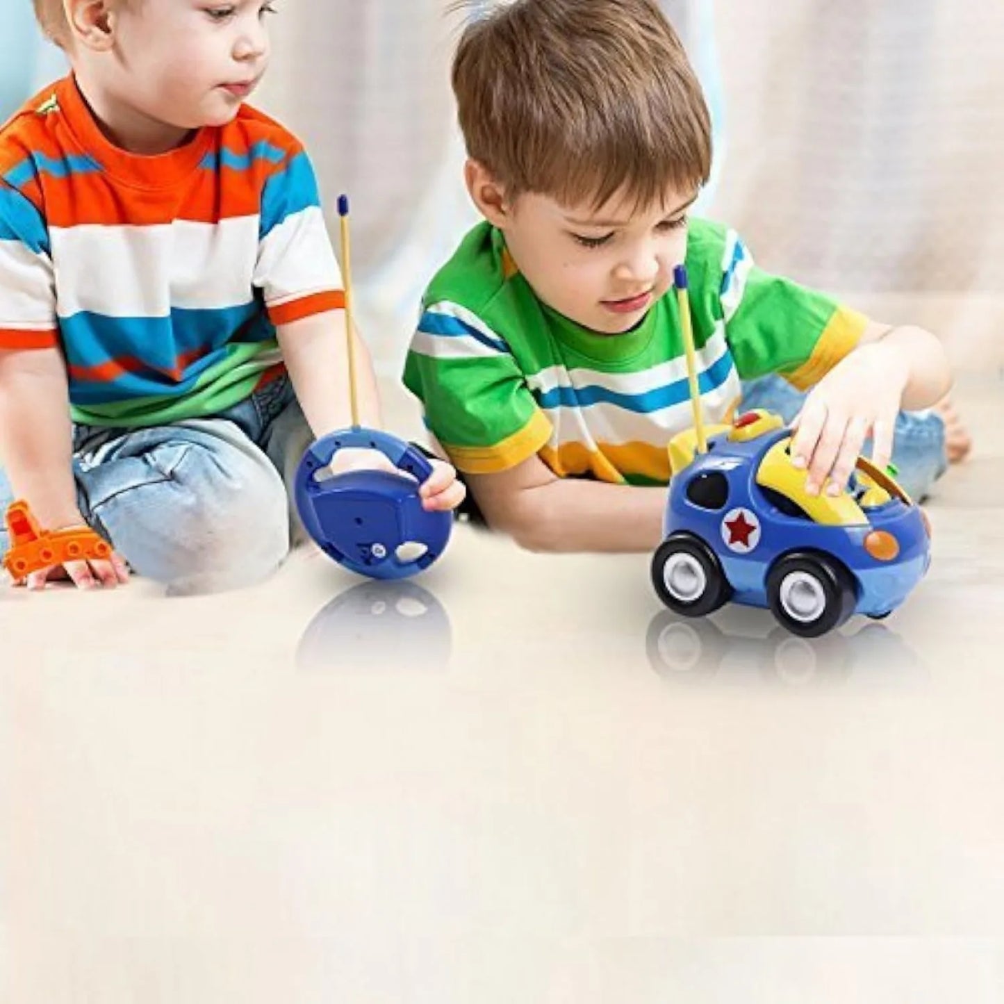 Toddlers Radio Control Toy with Driver Doll RC Race Car