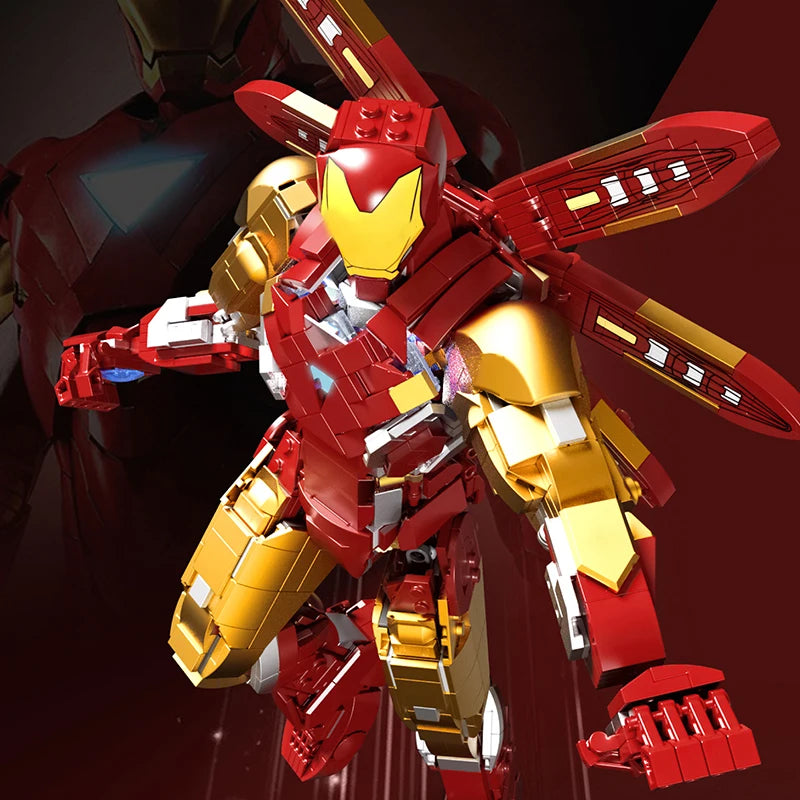Super Hero Building Blocks Sets Technical Creative Toys