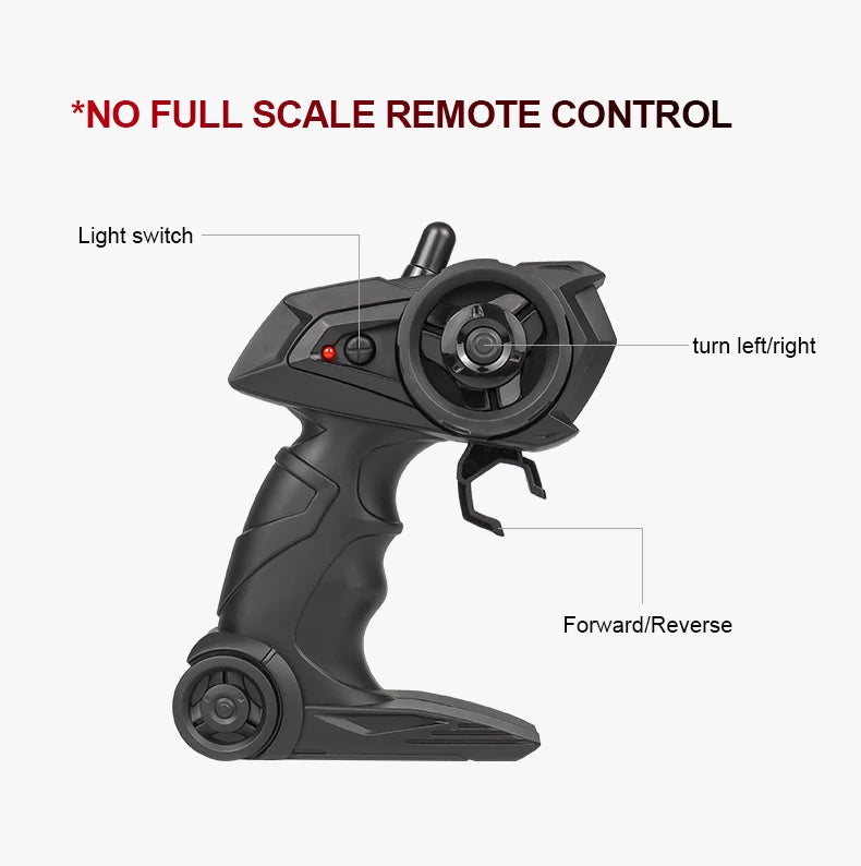 1:16 2.4G 20km/H Model With LED Lights 2wd Off-Road Remote Control car