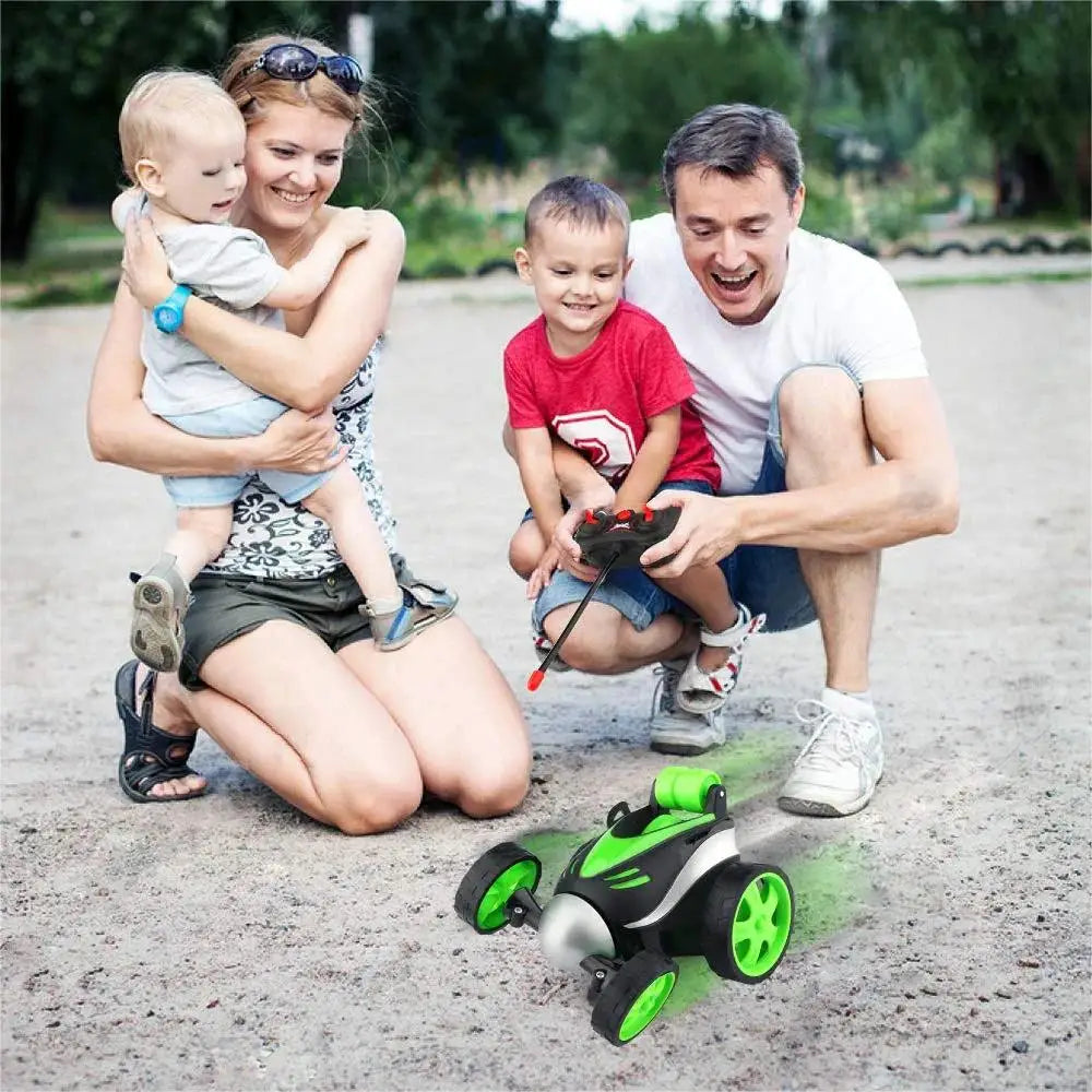 Remote Control Car - Rc Stunt Car, 360 Degree Rotation Racing Car, Flip and Roll