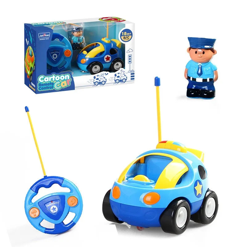 Toddlers Radio Control Toy with Driver Doll RC Race Car