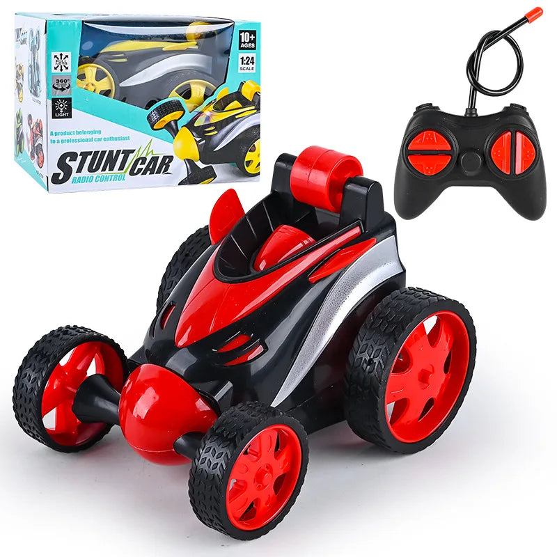 Remote Control Car - Rc Stunt Car, 360 Degree Rotation Racing Car, Flip and Roll