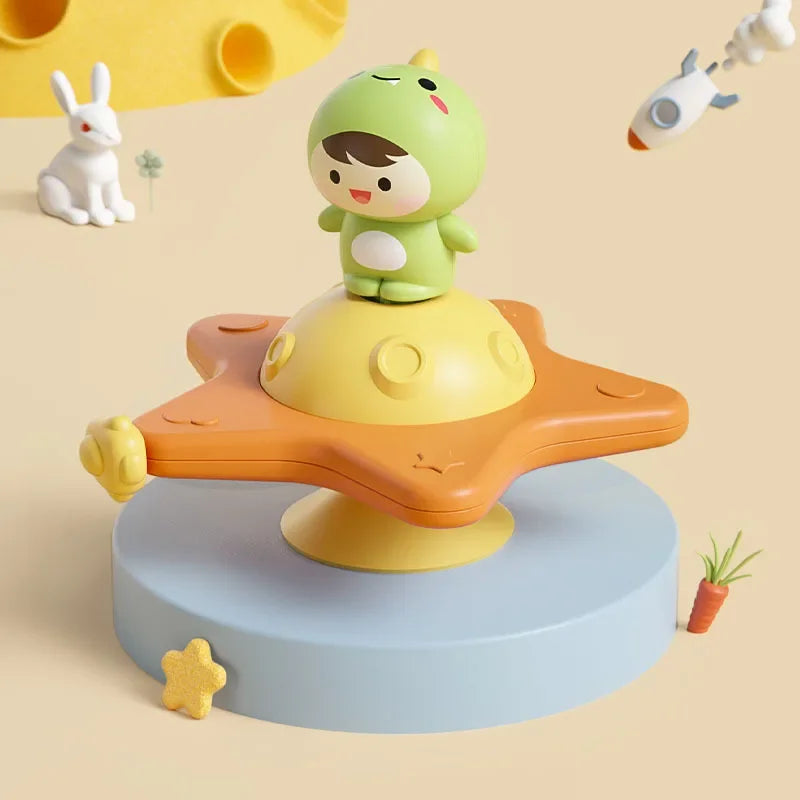 Montessori Toys for Toddlers Games Sensory Toy Funny Suction Cup Spinner