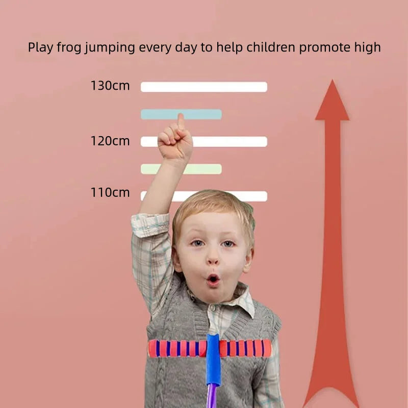 Kids Grow Taller Balance Toy Frog Jumping Sports Outdoor Exercise Equipment