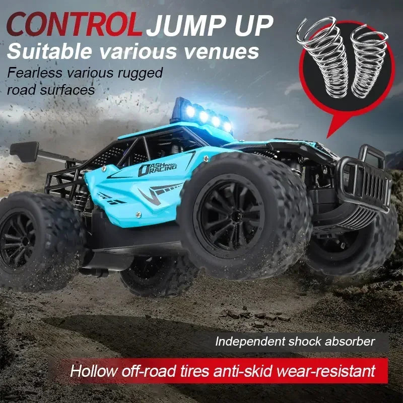 1:16 2.4G 20km/H Model With LED Lights 2wd Off-Road Remote Control car