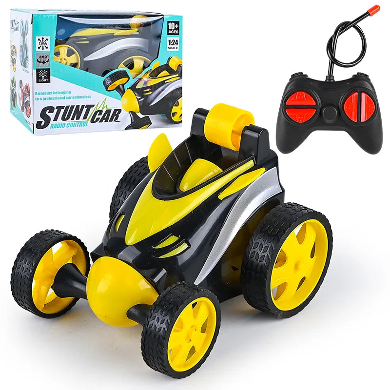 Remote Control Car - Rc Stunt Car, 360 Degree Rotation Racing Car, Flip and Roll