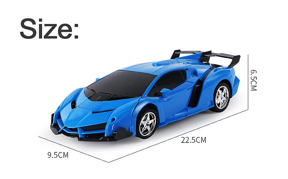 Electric RC Car 2 In 1 Transformation Robots Sports Vehicle