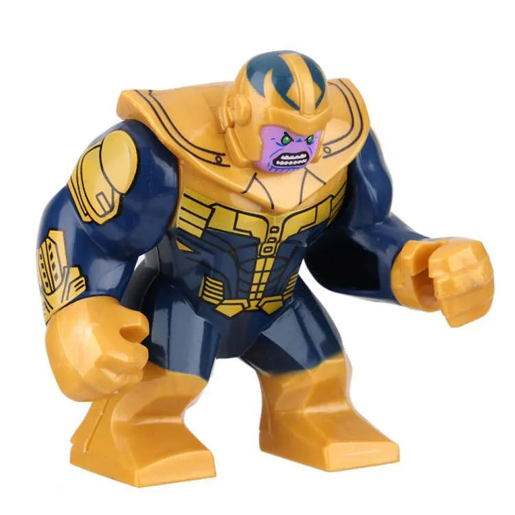 Avenger Superhero Building Block Thor Green Giant Wolverine Action Doll