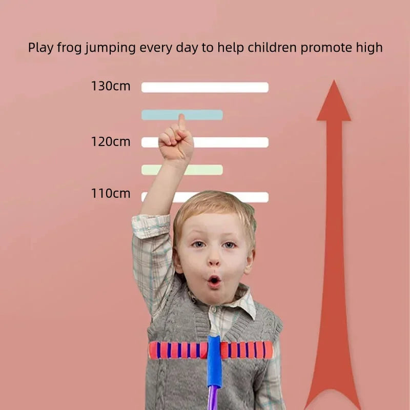 Kids Grow Taller Balance Toy Frog Jumping Sports Outdoor Exercise Equipment
