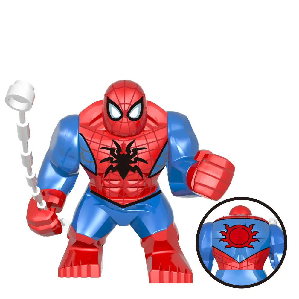 Avenger Superhero Building Block Thor Green Giant Wolverine Action Doll