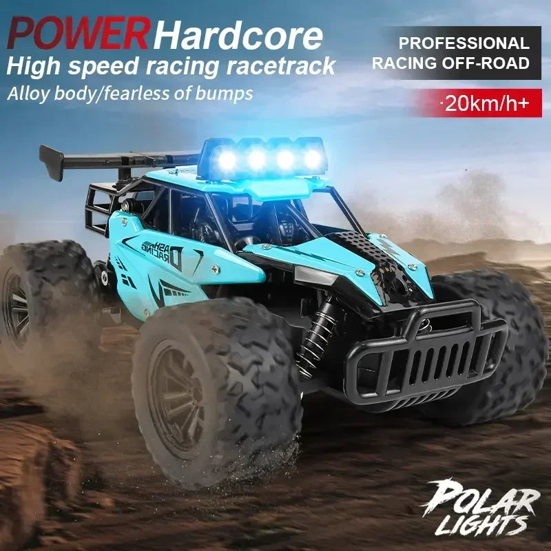 1:16 2.4G 20km/H Model With LED Lights 2wd Off-Road Remote Control car