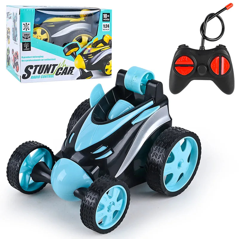 Remote Control Car - Rc Stunt Car, 360 Degree Rotation Racing Car, Flip and Roll