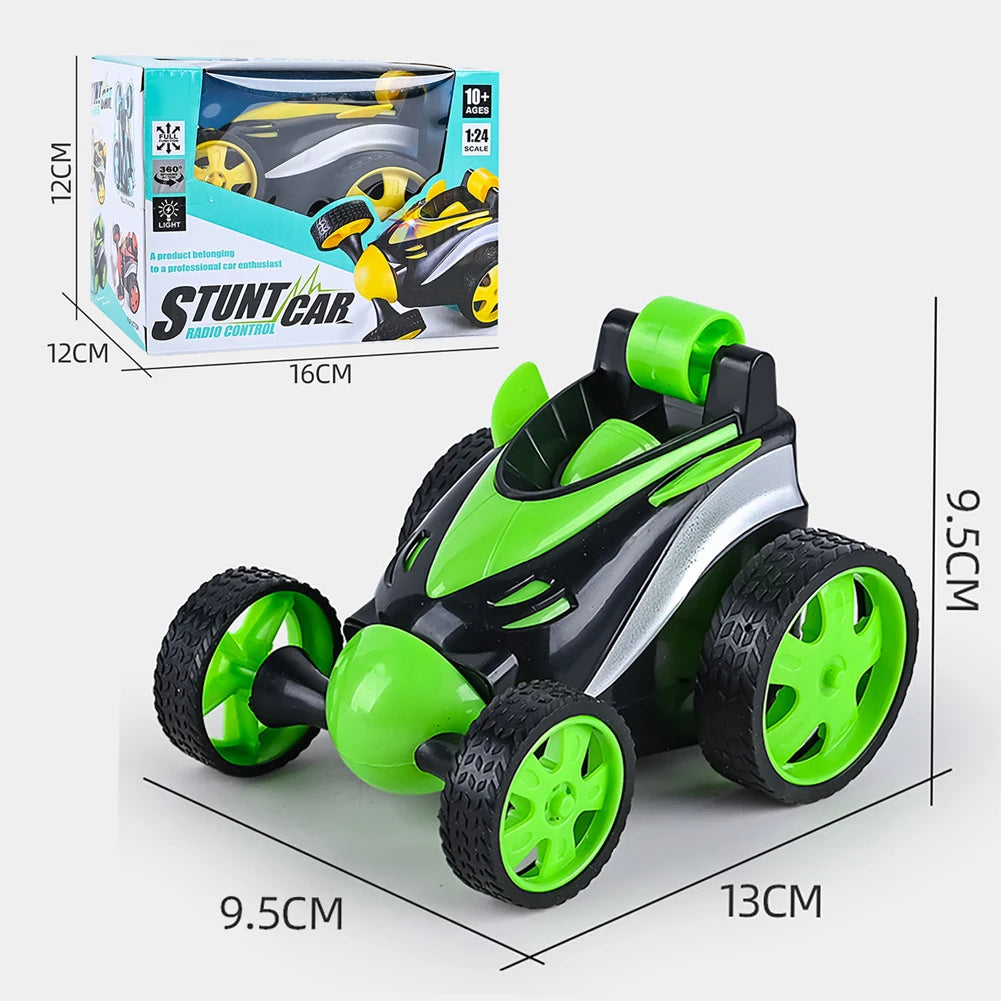 Remote Control Car - Rc Stunt Car, 360 Degree Rotation Racing Car, Flip and Roll