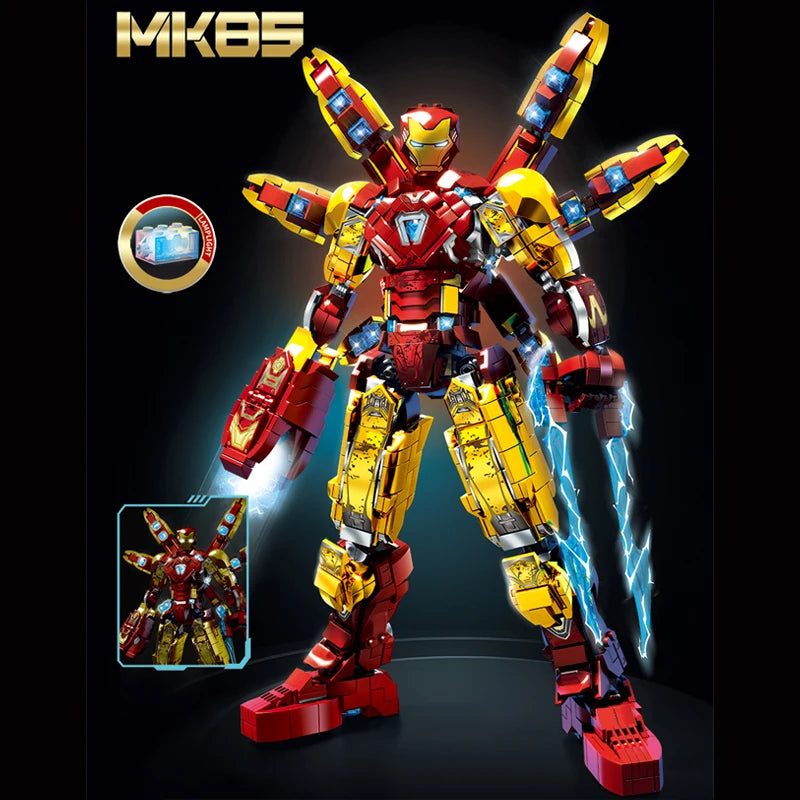 Super Hero Building Blocks Sets Technical Creative Toys