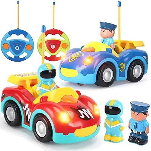 Toddlers Radio Control Toy with Driver Doll RC Race Car