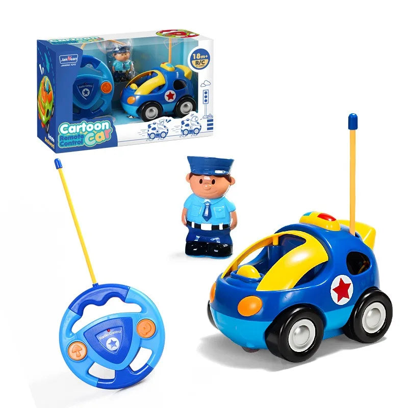 Toddlers Radio Control Toy with Driver Doll RC Race Car