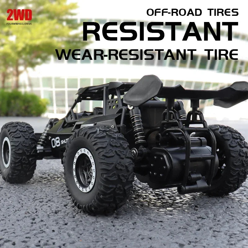 New RC Car 1:16 2.4Gh 20KM/H Model With LED Lights 2WD Off-road Remote Control