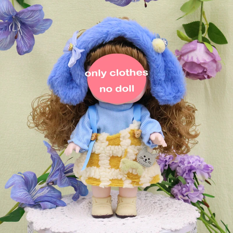 Dolls Toys Girl Doll Big Head Cute Baby Festival Gift Reborn Kids Dolls For Girls 25cm