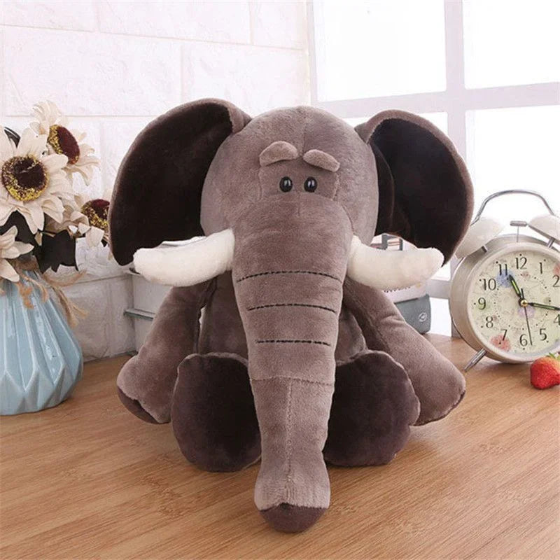 25CM Jungle Animal Plush Toys Plush Dog Zebra Elephant Lion Fox Giraffe