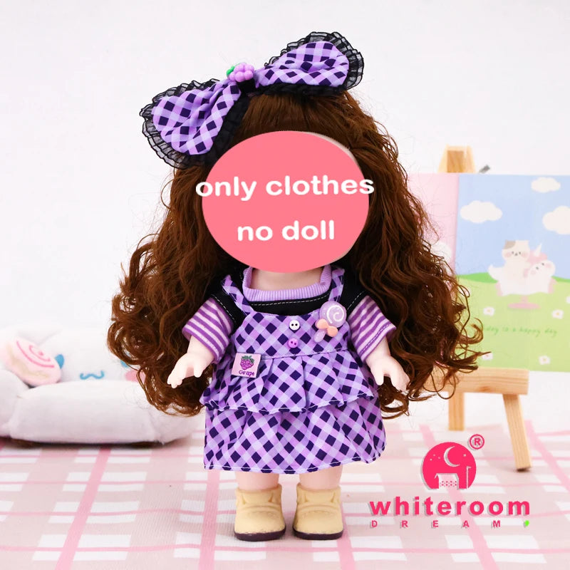 Dolls Toys Girl Doll Big Head Cute Baby Festival Gift Reborn Kids Dolls For Girls 25cm