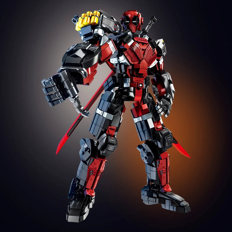Super Hero Building Blocks Sets Technical Creative Toys