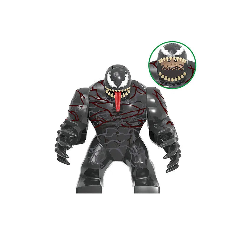 Avenger Superhero Building Block Thor Green Giant Wolverine Action Doll
