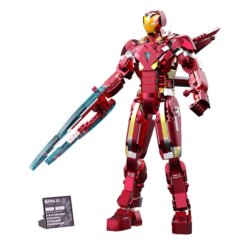 Super Hero Building Blocks Sets Technical Creative Toys
