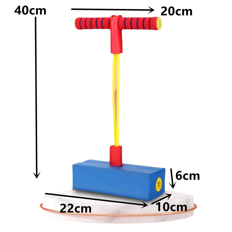 Kids Grow Taller Balance Toy Frog Jumping Sports Outdoor Exercise Equipment