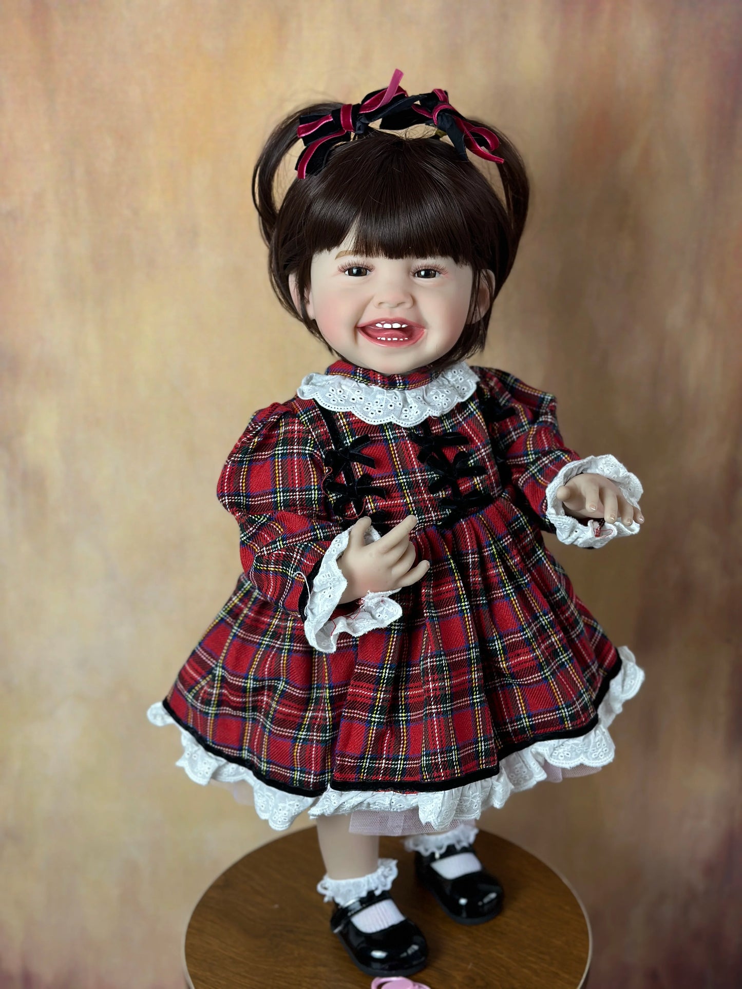 BZDOLL 55CM 22Inch Can Stand Reborn Baby Doll Soft Silicone Body Princess