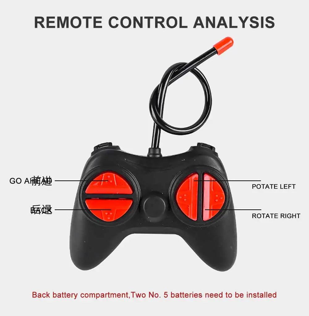Remote Control Car - Rc Stunt Car, 360 Degree Rotation Racing Car, Flip and Roll