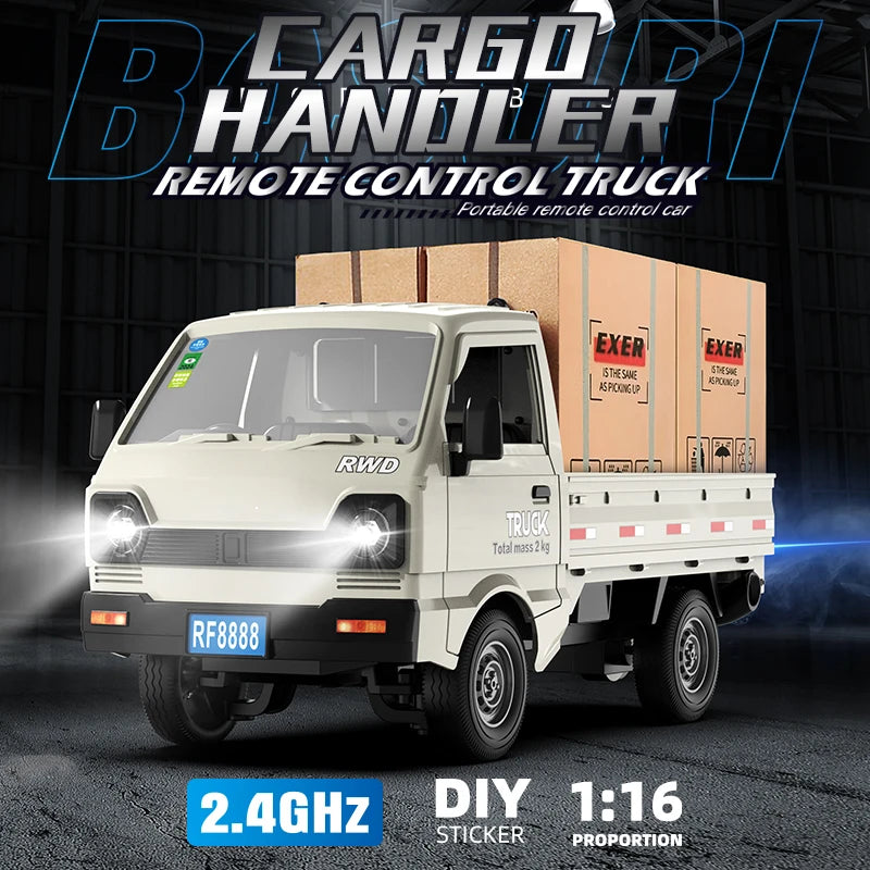 1:16 2.4GHZ RC Car Simulation Climbing Truck With Spray and LED Lights