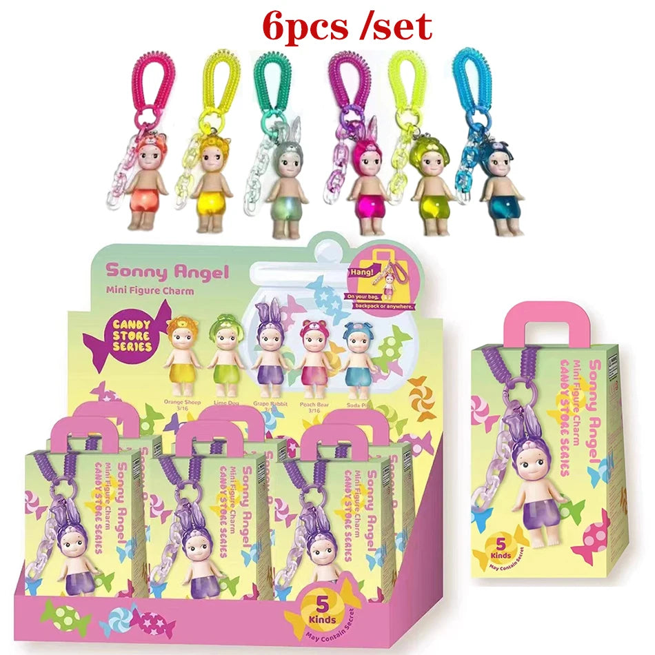 Sonny Angel Doll Candy House Series Blind Box Cute Doll Keychain Pendant
