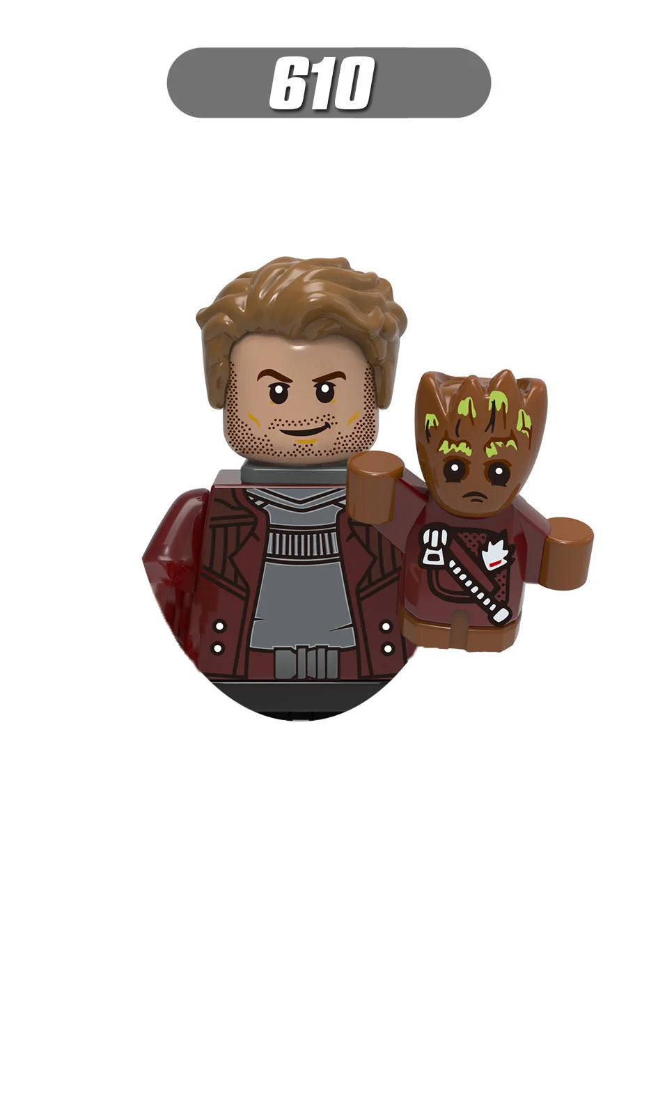 Marvel Iron Man, Spider-Man Building Blocks Mini Brick Toy