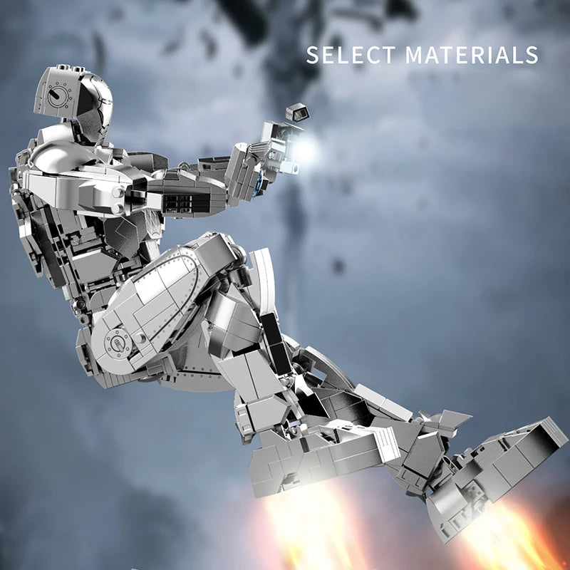 Super Hero Building Blocks Sets Technical Creative Toys