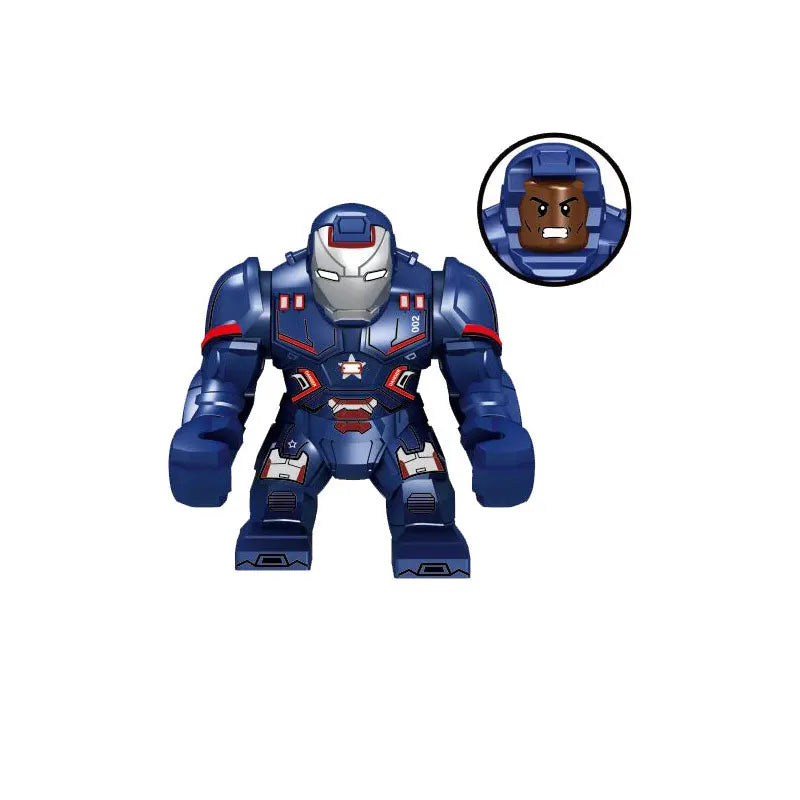 Avenger Superhero Building Block Thor Green Giant Wolverine Action Doll
