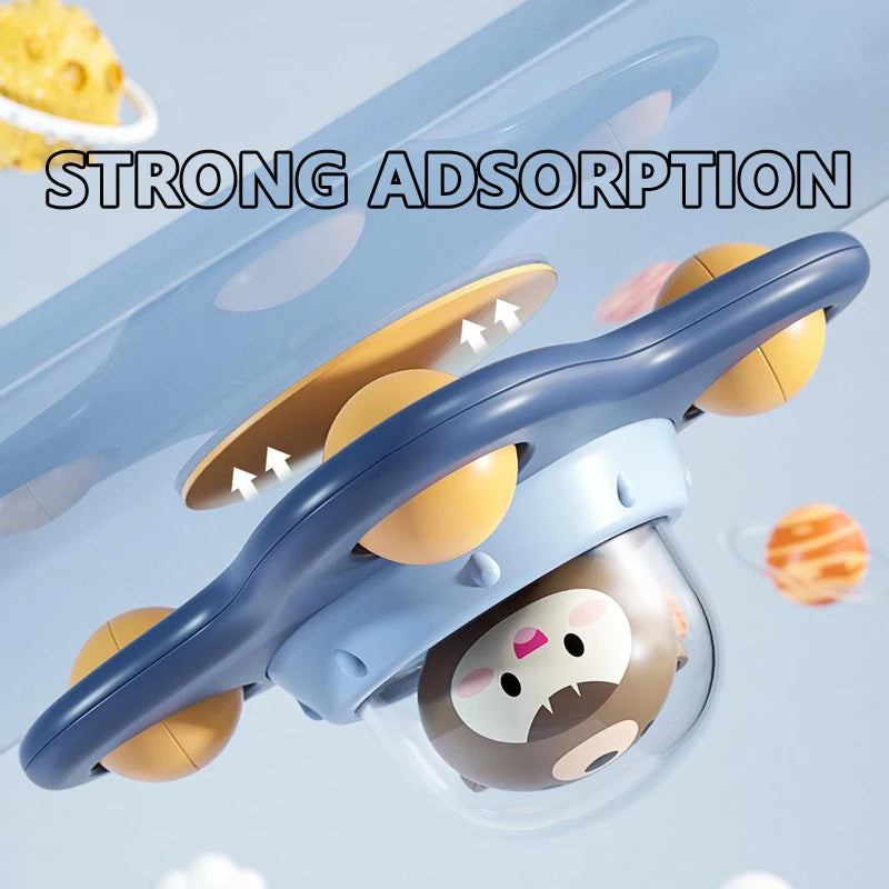 Montessori Toys for Toddlers Games Sensory Toy Funny Suction Cup Spinner